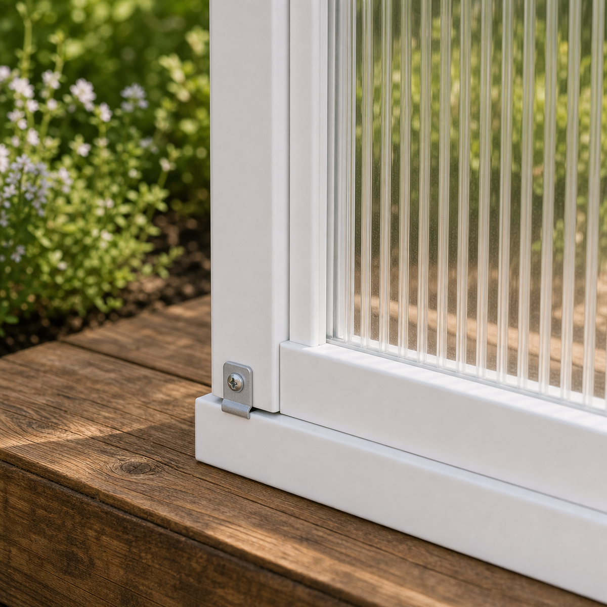 Serre de jardin 3,79 m² en polycarbonate | Atelier Solarya