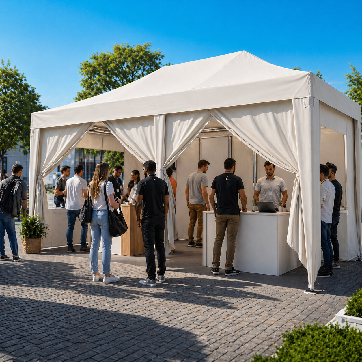 Barnum Professionnel 6m Façade x 3m Profondeur | Atlas