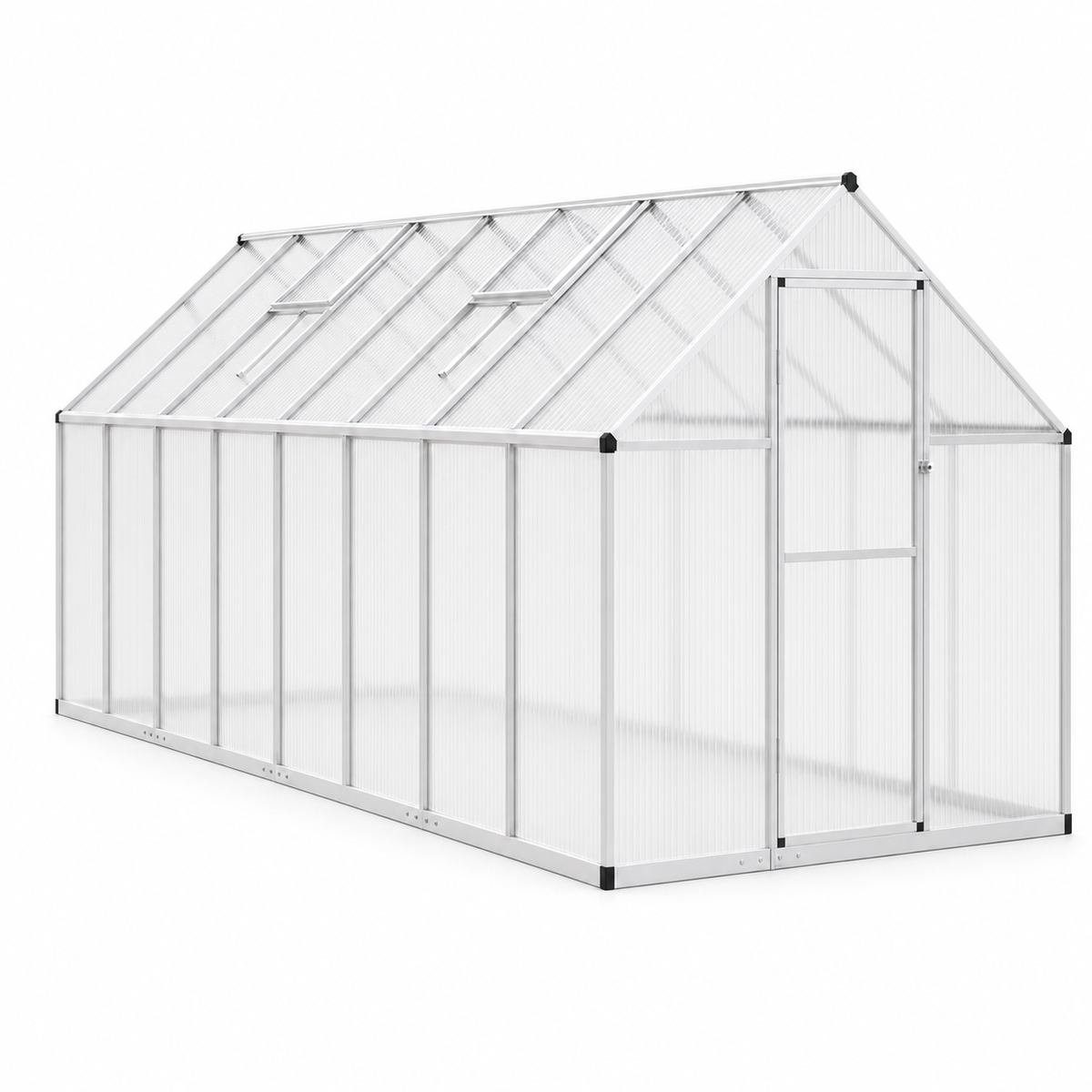 Serre de jardin 7,52 m² en polycarbonate | Atelier Solarya