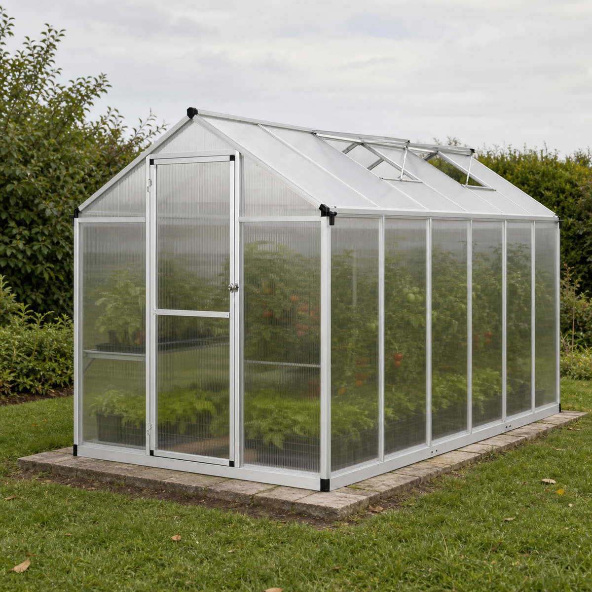 Serre de jardin 6,88 m² en aluminium | Atelier Solarya