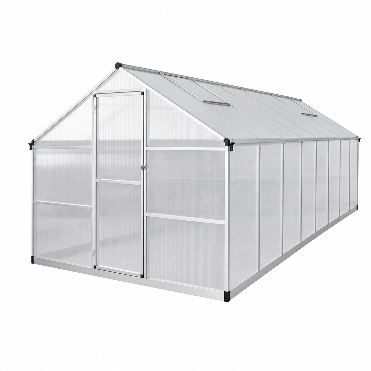 Serre de jardin 12,03 m² en polycarbonate | Atelier Solarya
