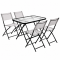 Salon de Jardin Pliable (5 pièces)