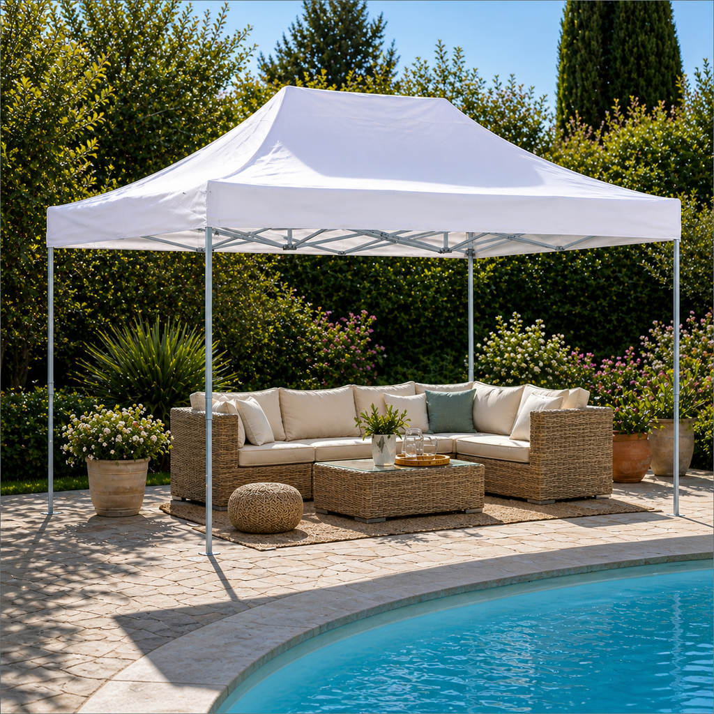 Tonnelle Pliante 3x4,5m | Élia