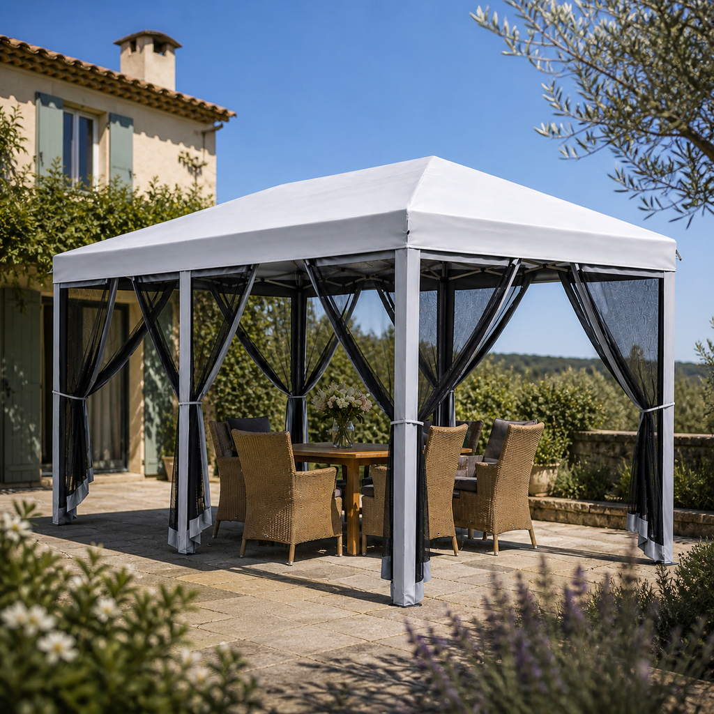 Tonnelle Pliante 6x3m | Élia